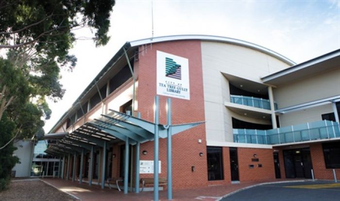 Civic Centre library entrance