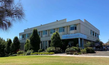 Sferas building from Civic Park
