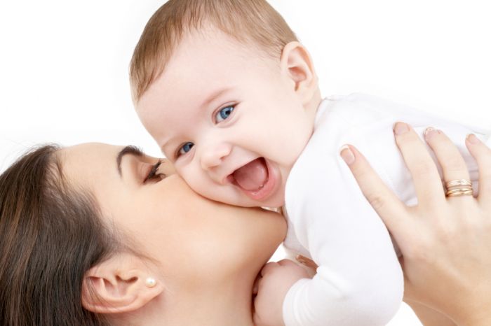 Mother and baby