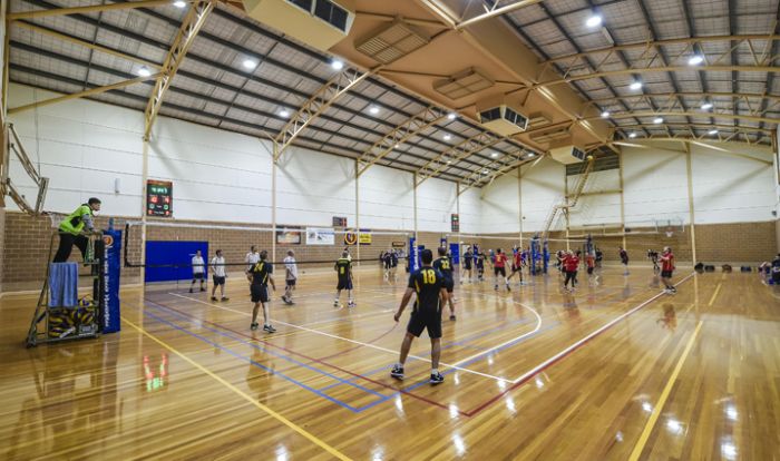 Indoor sports hall