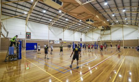 Indoor sports hall