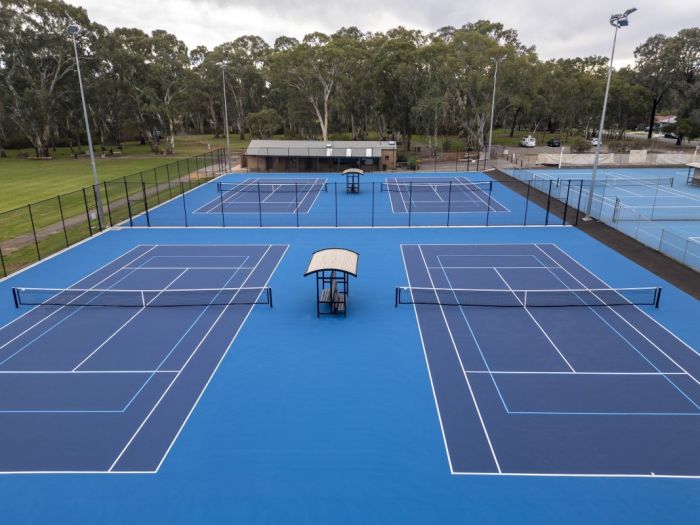 Tennis Courts at Modbury Tennis Club
