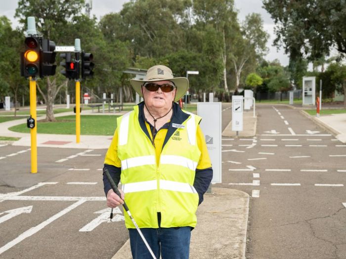 David Adamson at the Road and Safety Cycle Centre