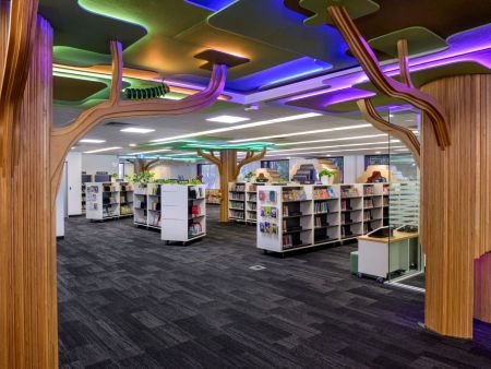 Children's library entrance